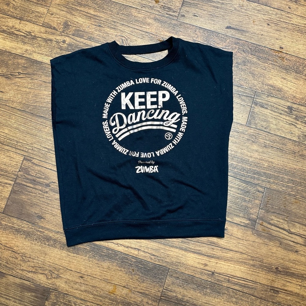 Zumba Fitness Black 'Keep Dancing' Sweatshirt